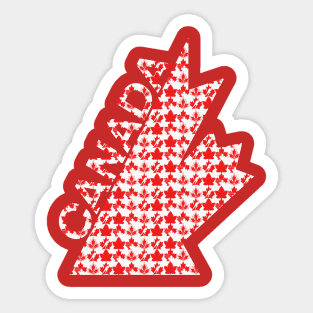 Canada Retro Sticker